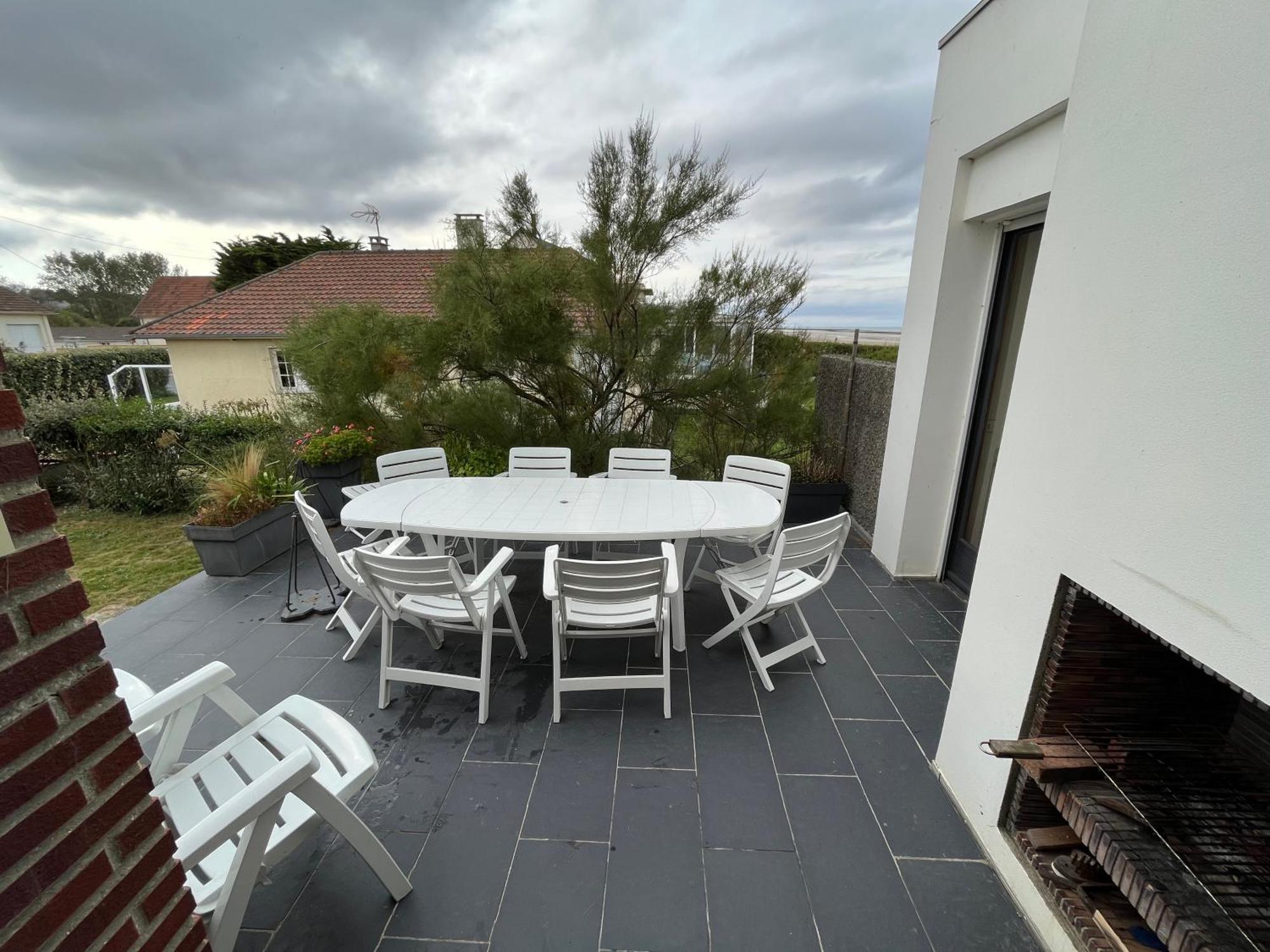 Villa D'Architecte - Les Pieds Dans L'Eau Ver-sur-Mer Luaran gambar